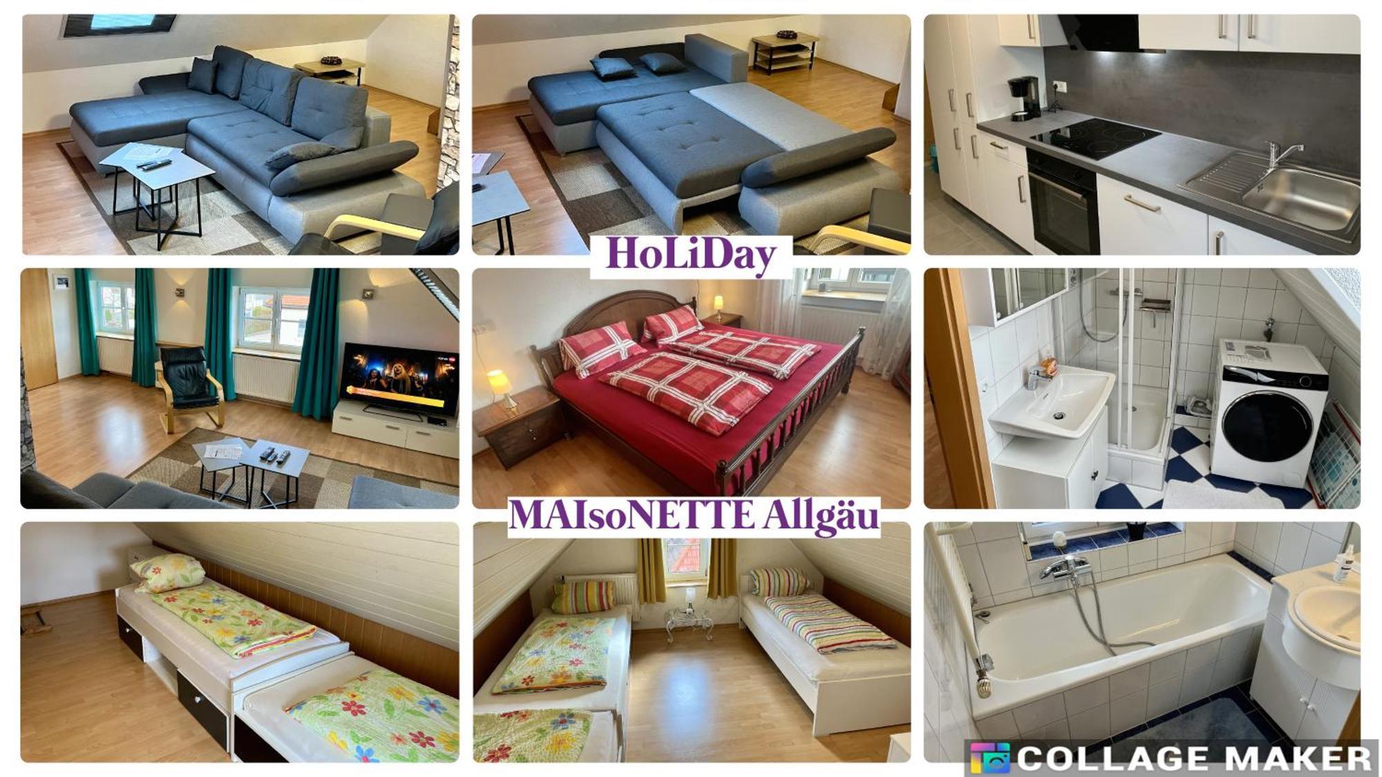 Fewo Holiday Maisonette Allgaeu Ottobeuren Exterior foto